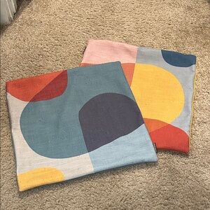 Colorful Geometric Pillow Covers